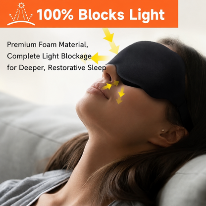 PerfectBlackout™ Sleep Mask - Total darkness, deeper sleep