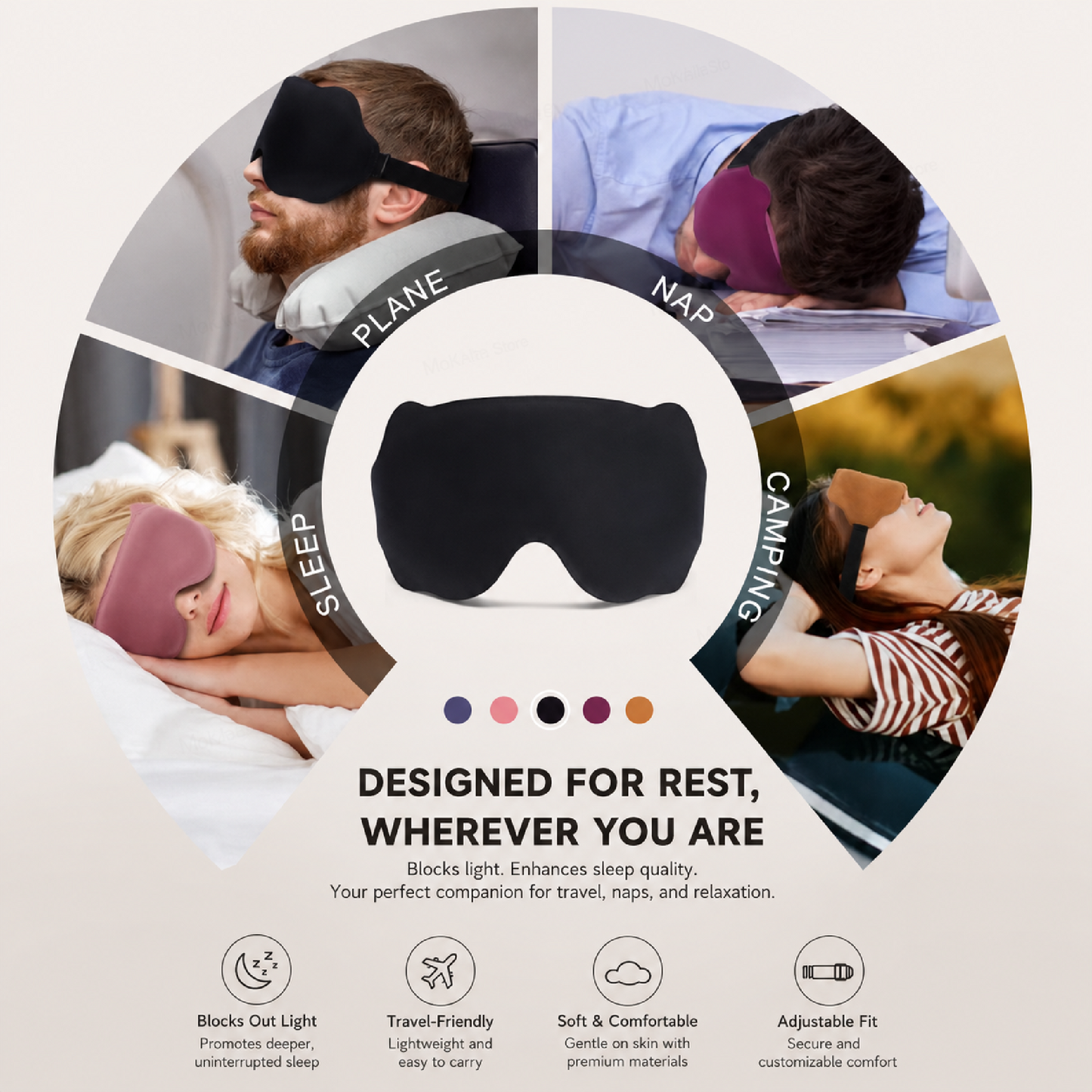 PerfectBlackout™ Sleep Mask - Total darkness, deeper sleep
