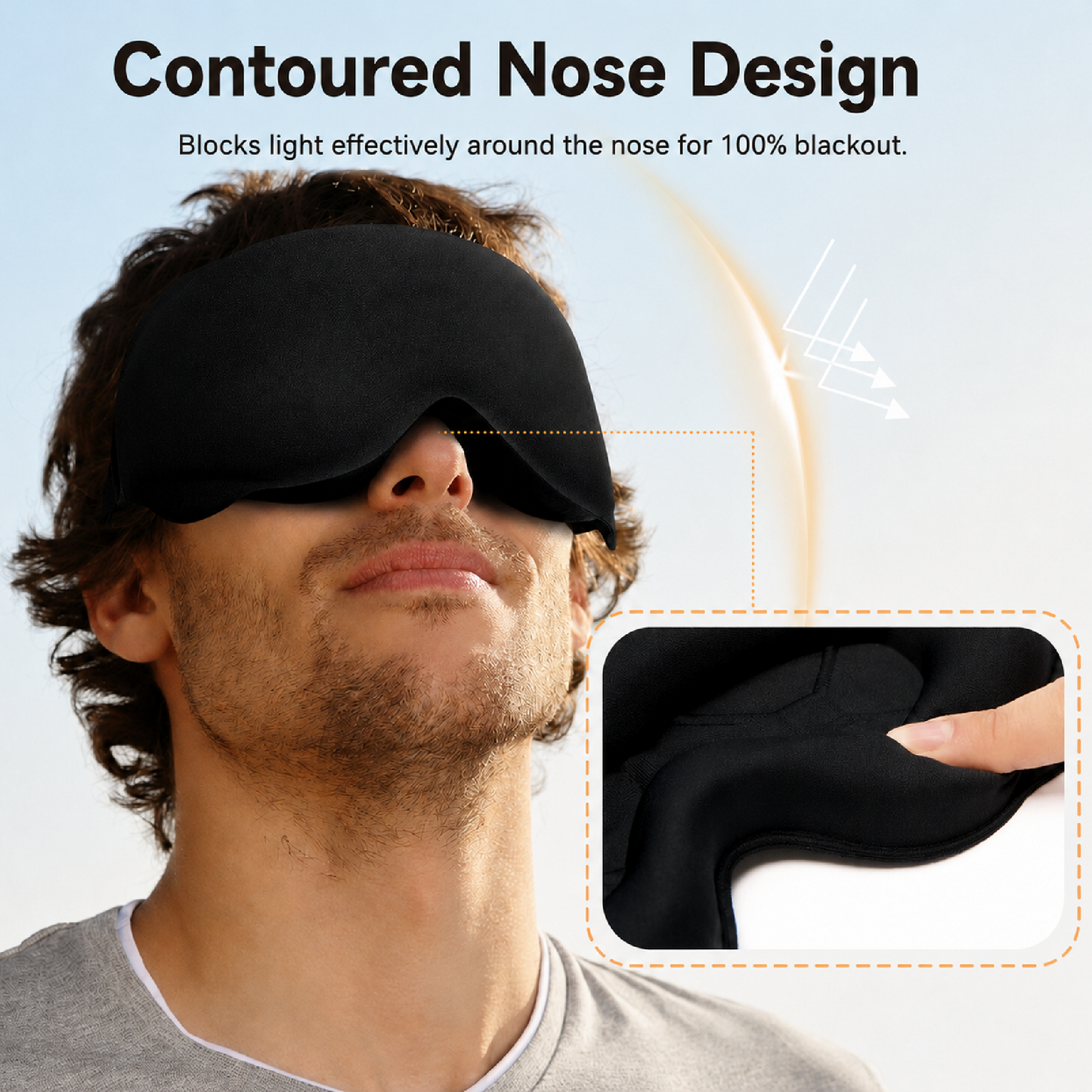 PerfectBlackout™ Sleep Mask - Total darkness, deeper sleep