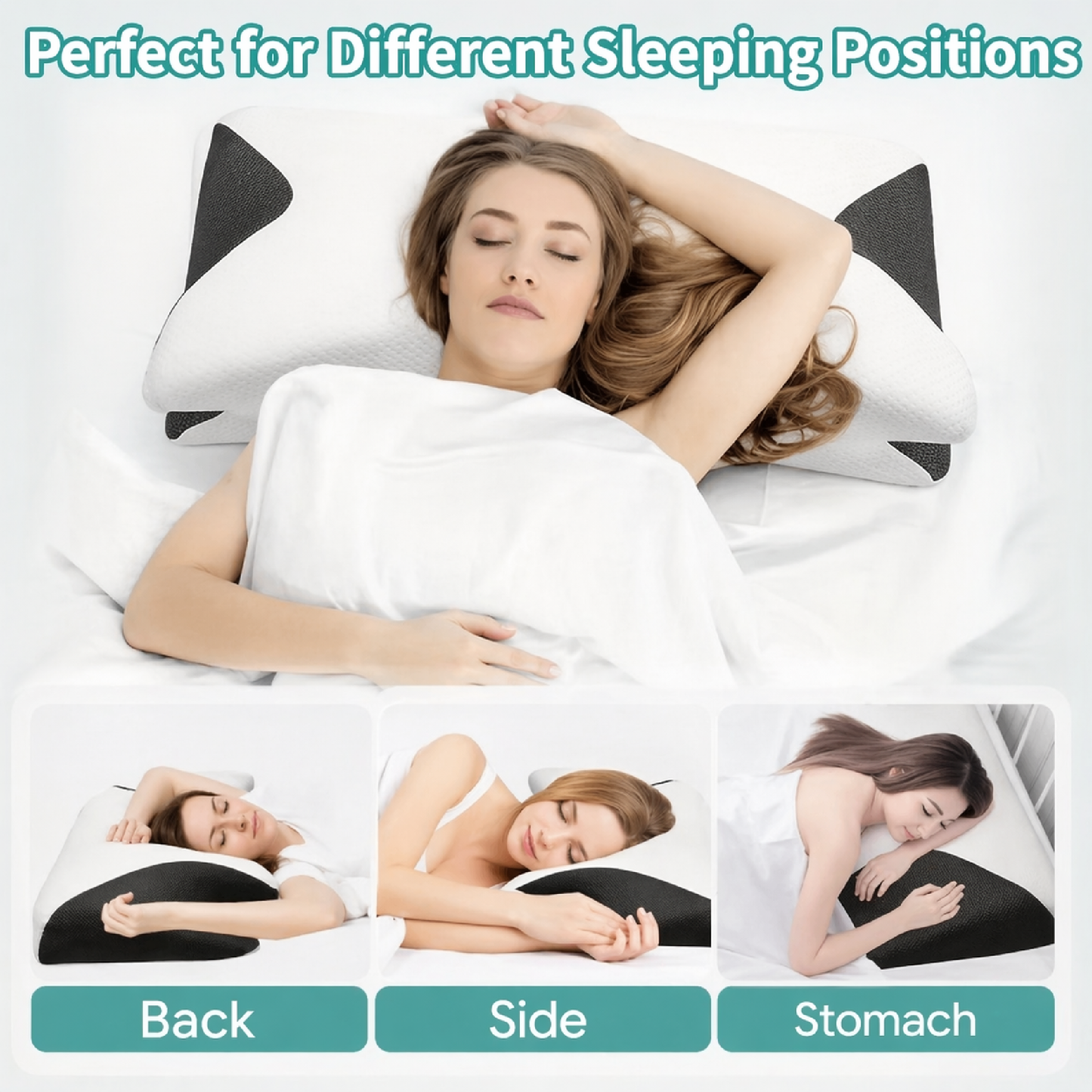 DreamEnergize™ Pillow - Sleep deeply, wake up recharged!