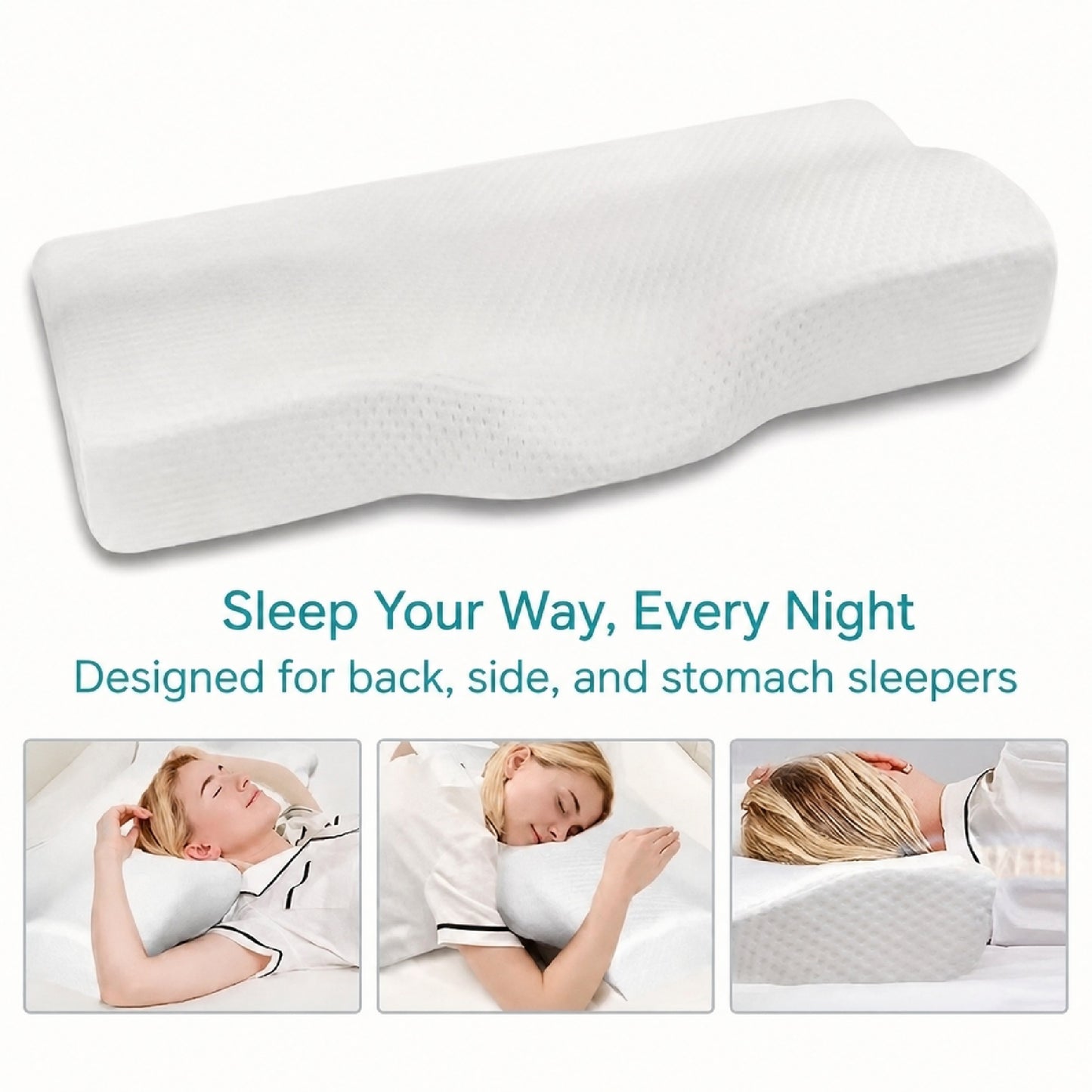 VerteBliss™ Pillow - Wake Up Rested & Refreshed