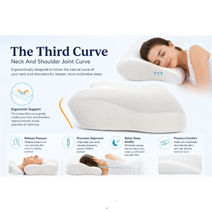 VerteBliss™ Pillow - Wake Up Rested & Refreshed