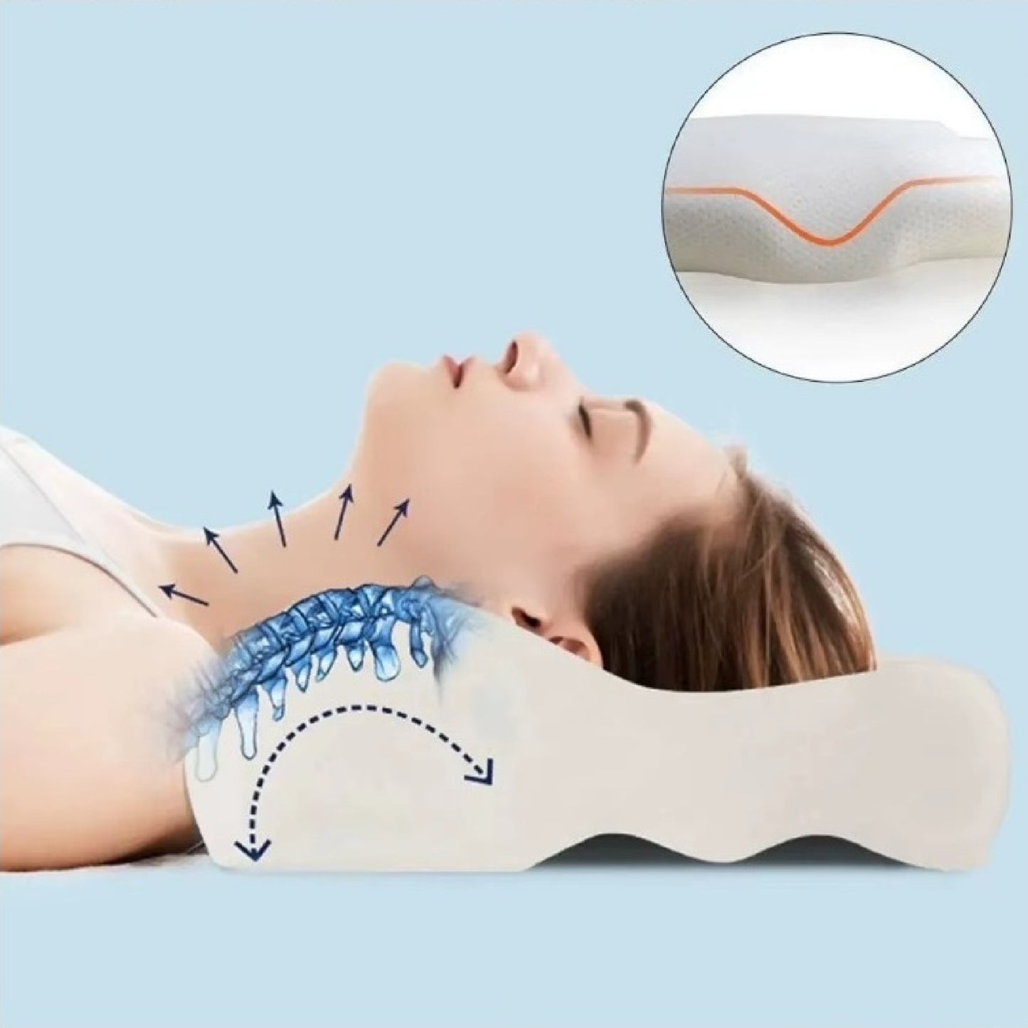 VerteBliss™ Pillow - Wake Up Rested & Refreshed