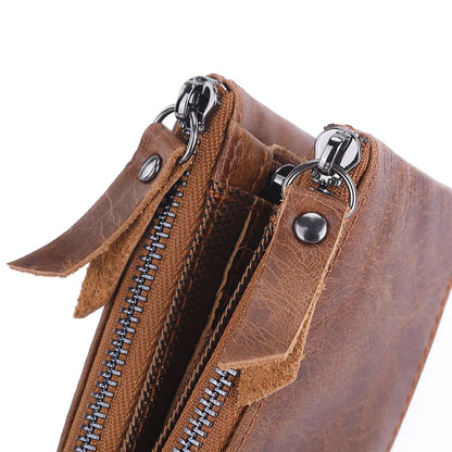 Rich Brown Leather Wallet