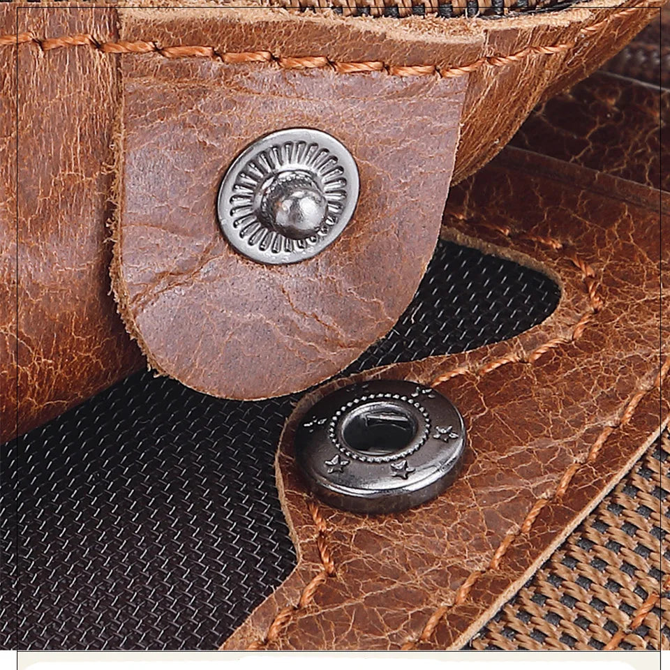 Rich Brown Leather Wallet