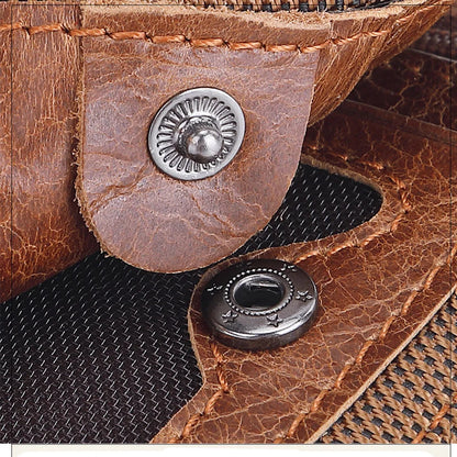 Rich Brown Leather Wallet